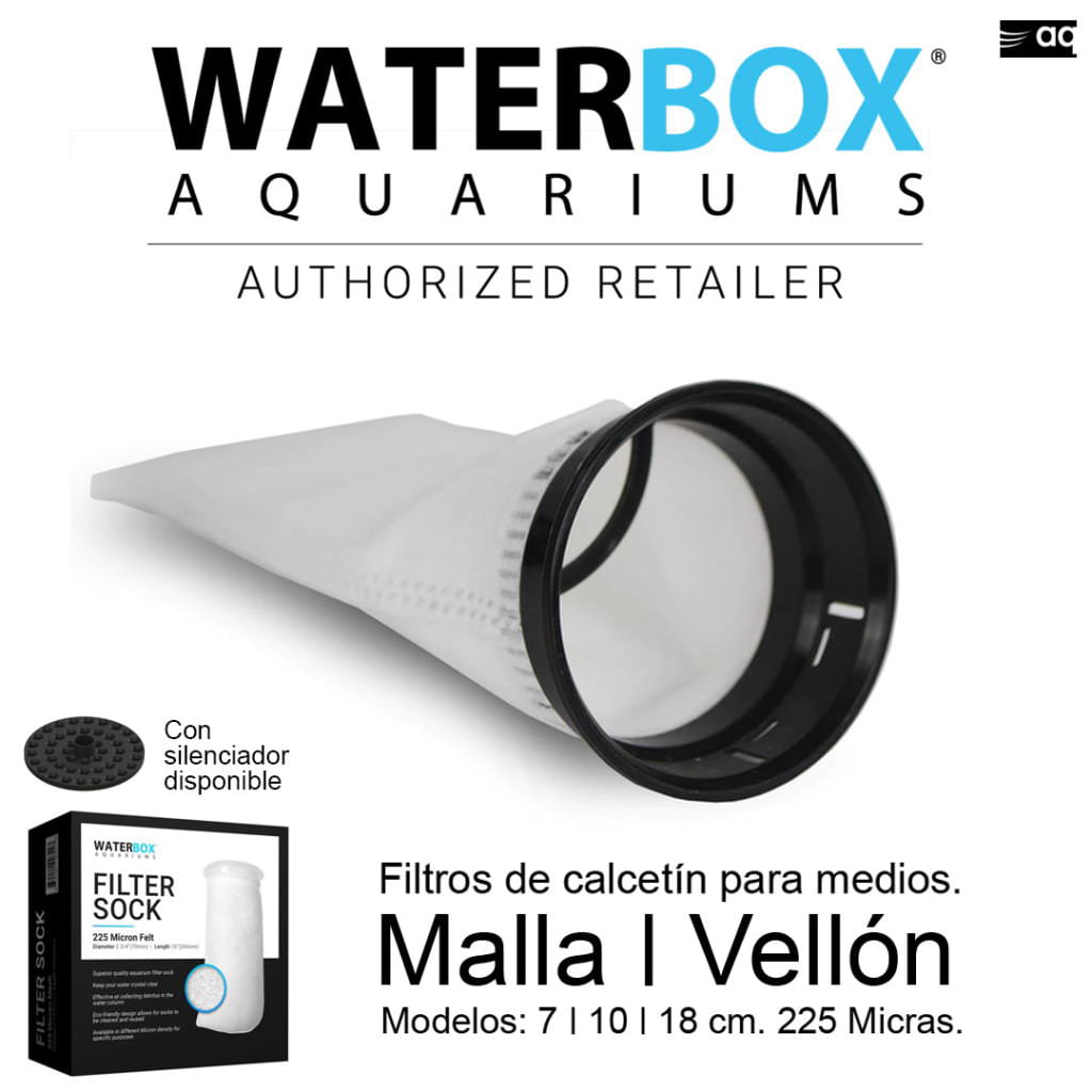 waterbox filtro de calcetín