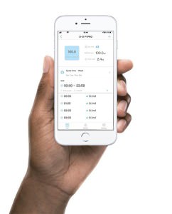 P1PRO Single Dosing pump iphone app hand_0
