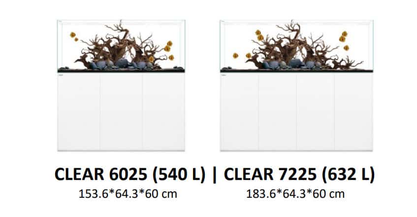 modelos waterbox clear pro